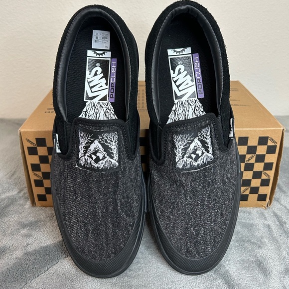 Vans BMX Slip On Fast and Loose Black Men Size 6.5, equivalent to Women Size 8 - Picture 4 of 13